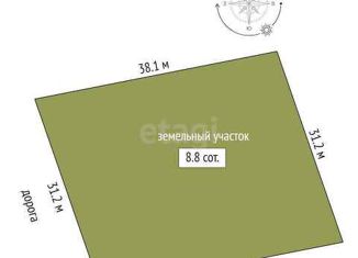 Продам участок, 8.82 сот., СНТ Нефтеснабовец