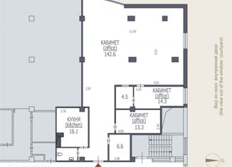 Сдаю офис, 202 м2, Москва, 4-й Добрынинский переулок, 8, 4-й Добрынинский переулок