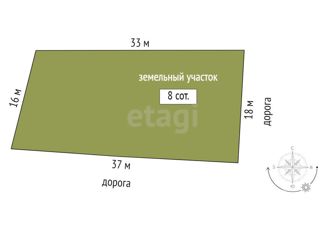 Продается участок, 8 сот., Тюменская область, 4-я улица