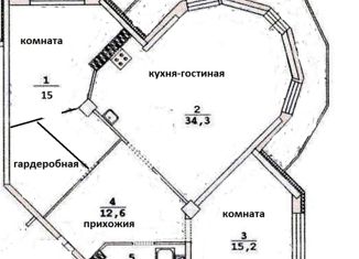 Продается 3-ком. квартира, 92 м2, Свердловская область, улица Краснолесья, 26