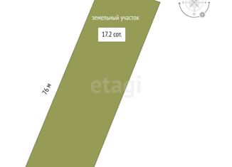 Продажа земельного участка, 17.2 сот., село Демьяновка