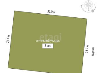 Продаю дом, 45 м2, деревня Есаулова, Весенняя улица