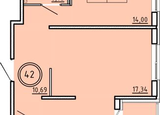 Продается 2-комнатная квартира, 60.44 м2, Санкт-Петербург, Образцовая улица, 6к3