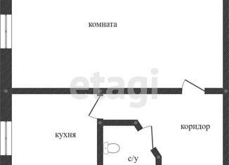 Продаю однокомнатную квартиру, 29 м2, Тюменская область, улица 50 лет ВЛКСМ, 10