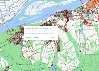 Участок на продажу, 11 сот., село Осиновая Речка, Амурская улица