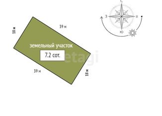 Продаю земельный участок, 7.2 сот., Красноярский край