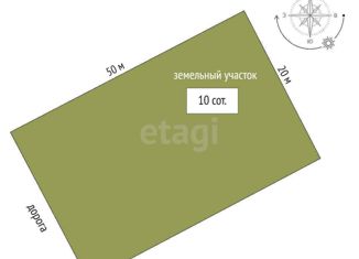 Продается земельный участок, 10 сот., село Красное, Юбилейная улица