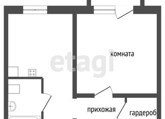 Продажа 1-комнатной квартиры, 33 м2, Красноярск, Светлогорский переулок, 2