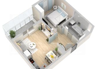 Продажа однокомнатной квартиры, 39.2 м2, Сочи, улица Ленина, 280А, Адлер