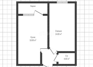 Продажа 1-комнатной квартиры, 30.9 м2, Краснодар, улица Куликова Поля, 16