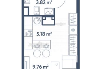Продаю квартиру студию, 21 м2, Ростов-на-Дону, ЖК Пятый Элемент, улица Ерёменко, 110/1