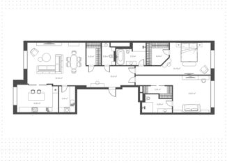 Продам трехкомнатную квартиру, 147 м2, Москва, Пречистенская набережная, 43, метро Кропоткинская