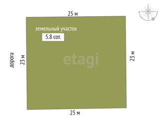 Продается земельный участок, 5.8 сот., СНТ Ясная Поляна