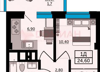 Продажа 1-комнатной квартиры, 30 м2, Ростов-на-Дону, Раздорская улица, 2А, ЖК Грин Парк