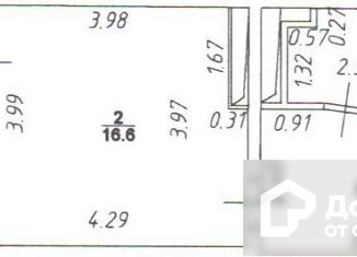 Продам квартиру студию, 34.1 м2, Зеленодольск, проспект Строителей, 6