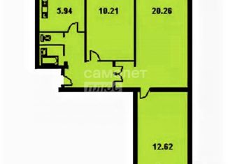 Продажа 3-комнатной квартиры, 58 м2, Москва, Востряковский проезд, 21к2