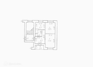 Продам двухкомнатную квартиру, 44 м2, Камышлов, Боровая улица, 12А