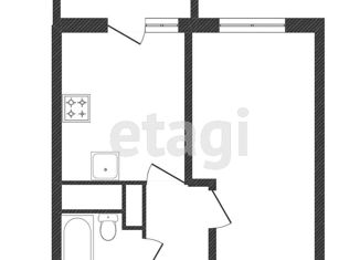 1-ком. квартира на продажу, 25 м2, Мурино, Воронцовский бульвар, 21к3, ЖК Мой Мир