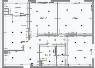 Продам 3-ком. квартиру, 77.7 м2, Рязань, микрорайон Олимпийский Городок, 9