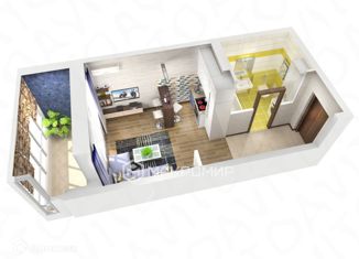 Продается квартира студия, 24 м2, Новосибирск, Рябиновая улица, 10/1, Рябиновая улица