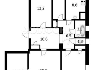 Продаю комнату, 13.6 м2, Новосибирск, проспект Дзержинского, 75, Дзержинский район