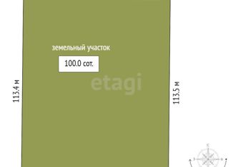 Продам земельный участок, 100 сот., Бухтальское сельское поселение