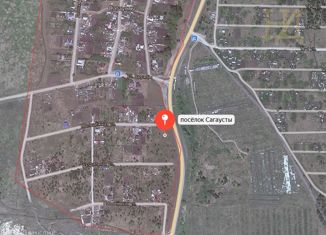 Продажа земельного участка, 15 сот., посёлок Сагаусты, Центральная улица