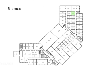 Сдача в аренду офиса, 16.4 м2, Санкт-Петербург, Домостроительная улица, 16, метро Проспект Просвещения