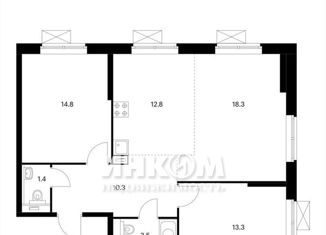 Сдается 3-комнатная квартира, 75 м2, Москва, Ижорская улица, 6к6, район Западное Дегунино