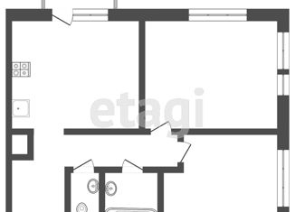 Продам двухкомнатную квартиру, 55.7 м2, Тюмень, Полевая улица, 117к1, ЖК Озёрный Парк