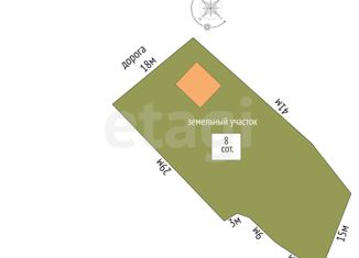 Продаю дом, 56 м2, садоводческое некоммерческое товарищество Геолог-2, 1-я линия