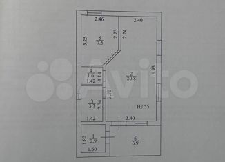 Дом на продажу, 45 м2, поселок Просторный, улица Мира