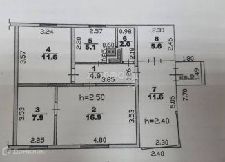 Продаю дом, 65.6 м2, село Белый Яр, улица Кирова, 83