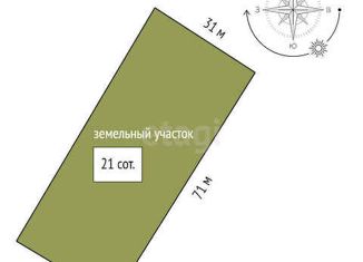 Продается земельный участок, 21 сот., село Кутарбитка, Советская улица, 14