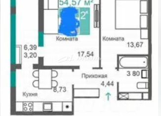 Продам 2-комнатную квартиру, 56 м2, Симферополь, Киевский район, проспект Александра Суворова, 101