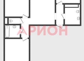 Продаю 3-комнатную квартиру, 86 м2, Тюмень, улица Монтажников, 34, ЖК Квартал 1964