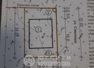 Земельный участок на продажу, 6.21 сот., поселок Суворов-Черкесский, Степная улица, 18