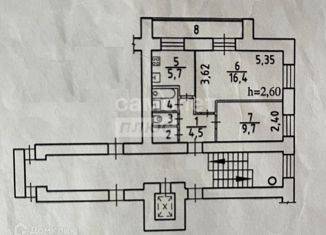 Продаю двухкомнатную квартиру, 41 м2, Новосибирск, Путевая улица, 15, метро Студенческая