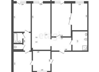 5-ком. квартира на продажу, 119 м2, Набережные Челны, улица Раскольникова, 71
