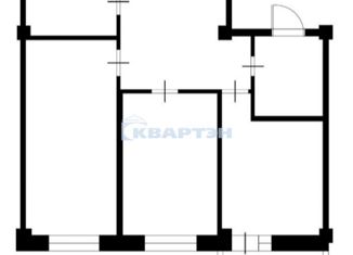 Продам 2-ком. квартиру, 60 м2, село Криводановка, Зелёная улица, 16