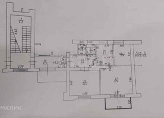 Продается пятикомнатная квартира, 55.3 м2, Краснодар, улица Щорса, 3, улица Щорса