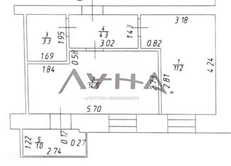Продаю 2-ком. квартиру, 33 м2, Казань, улица Мазита Гафури, 9к1, Вахитовский район