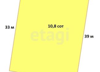 Продам участок, 10.8 сот., село Заречное, улица Тараса Шевченко, 5