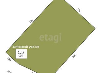 Продажа земельного участка, 10.3 сот., село Левадки