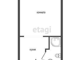 Продаю квартиру студию, 18 м2, Екатеринбург, улица Мира, 3, улица Мира