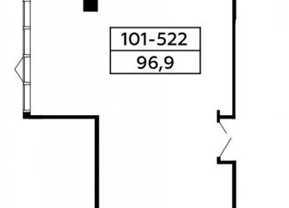 Продается офис, 96.9 м2, деревня Николо-Хованское, деревня Николо-Хованское, уч12