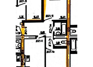 Продается 2-ком. квартира, 57.7 м2, Йошкар-Ола, улица Марка Евтюхина, 8, микрорайон Дружный