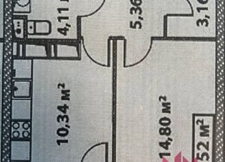 Продажа 1-комнатной квартиры, 40 м2, Москва, Старокрымская улица, 15к1, метро Улица Скобелевская