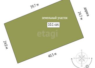 Земельный участок на продажу, 10.8 сот., СНТ Нефтеснабовец