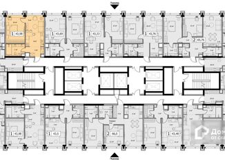 Продаю 1-комнатную квартиру, 43.69 м2, Москва, 4-я улица Марьиной Рощи, 12к1, ЖК Мод